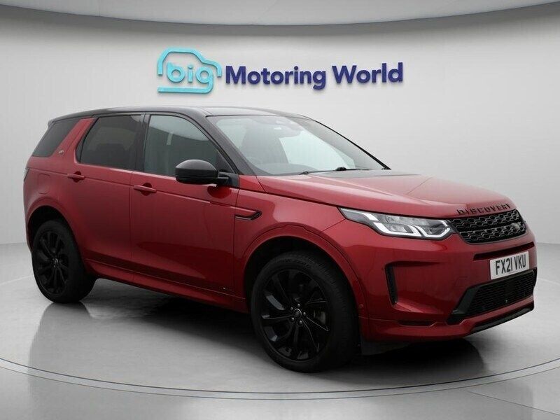 Red Used 2021 Land Rover Discovery Sport R-Dynamic SUV | £20,700 (Fair price) - Image 1/4