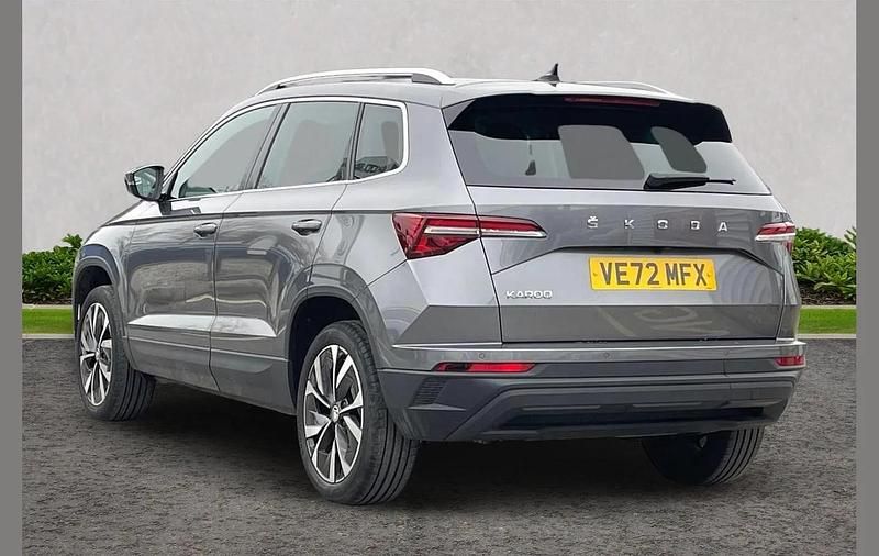 Used Skoda Karoq SE L 147 HP (108 kW) 2023 Graphite grey metallic SUV