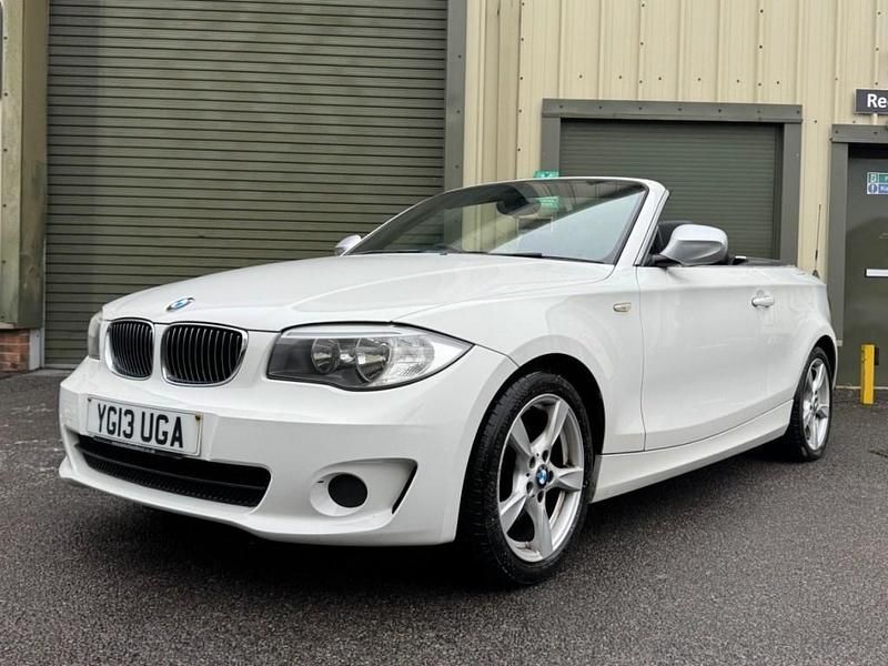 White Used 2013 BMW 120 Cabriolet Exclusive Cabriolet | £4,450 (Good price) - Image 1/4