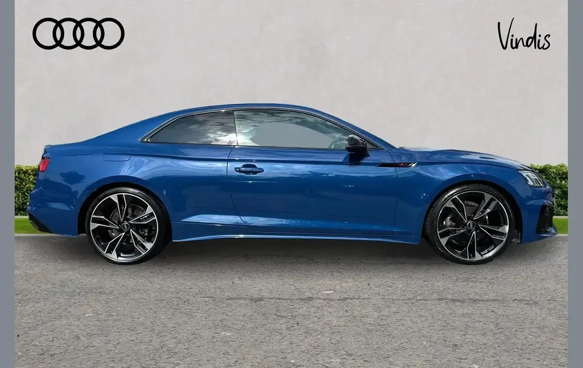 Used Audi A5 Black Edition 147 HP (108 kW) 2024 Blue Coupe