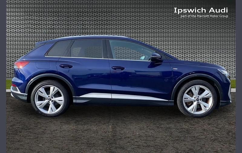 Used Audi Q4 e-tron S-Line 219 kW (299 HP) 2023 Blue SUV