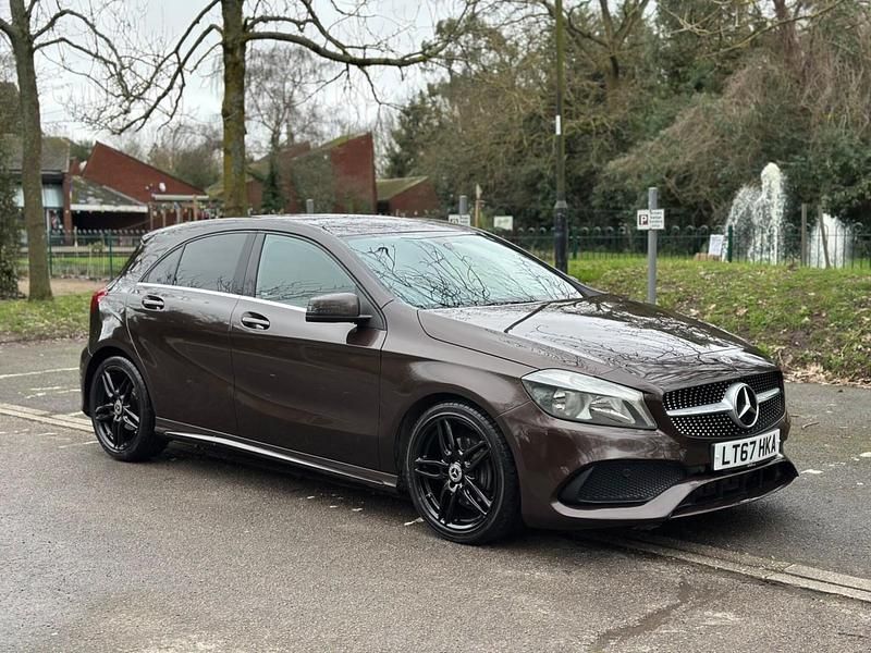 Used Mercedes A200 AMG line 2017 Bronze Hatchback