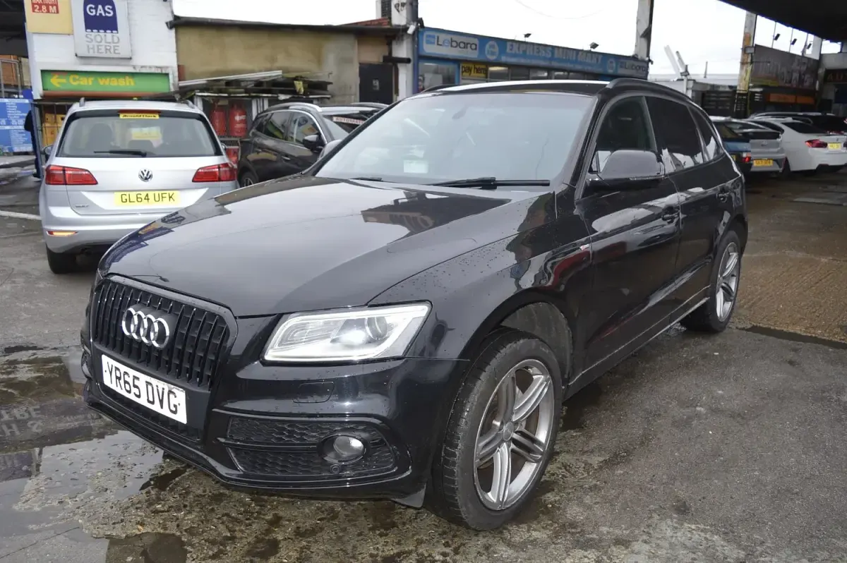 Used Audi Q5 S-line plus 230 HP (169 kW) 2015 Black SUV