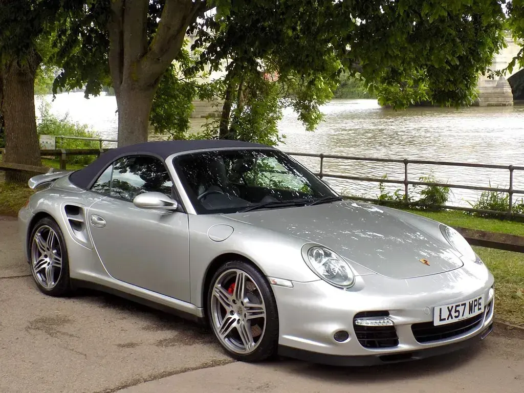 Used Porsche 997 480 HP (353 kW) 2007 Silver Cabriolet