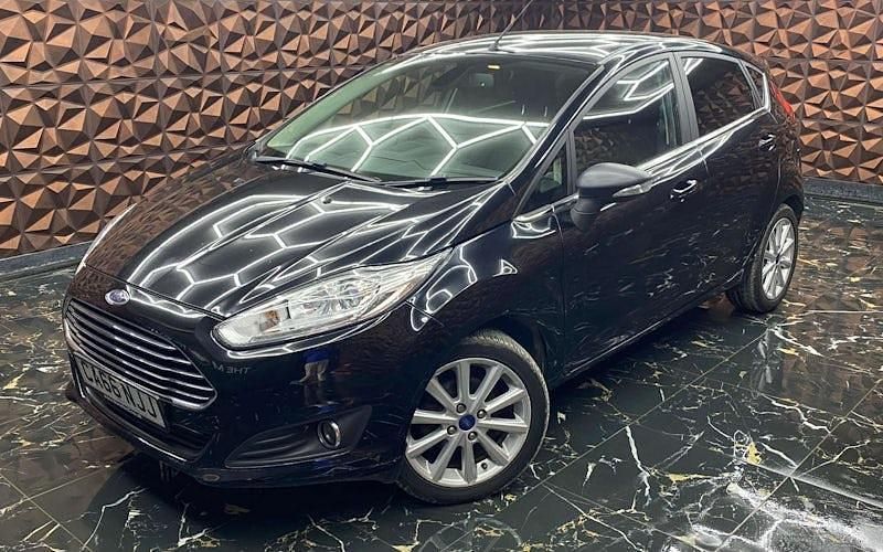 Used Ford Fiesta Titanium 101 HP (74 kW) 2017 Black Hatchback