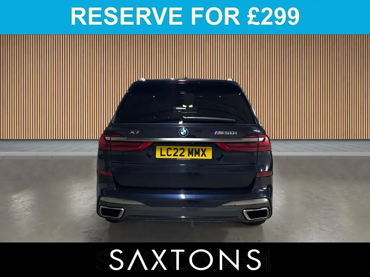 Used BMW X7 Comfort Edition 530 HP (389 kW) 2022 Black SUV
