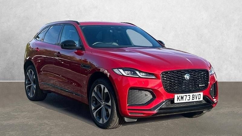 Red Used 2023 Jaguar F-Pace R-Dynamic SUV | £44,125 - Image 1/4