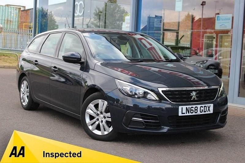 Grey Used 2018 Peugeot 308 Active Estate | £5,795 (Fair price) - Image 1/4
