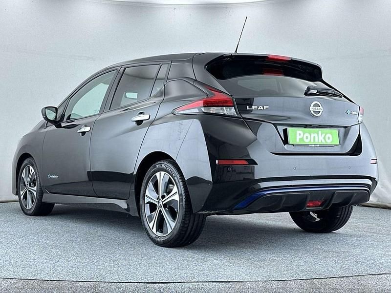 Used Nissan Leaf 110 kW (150 HP) 2018 Black Hatchback