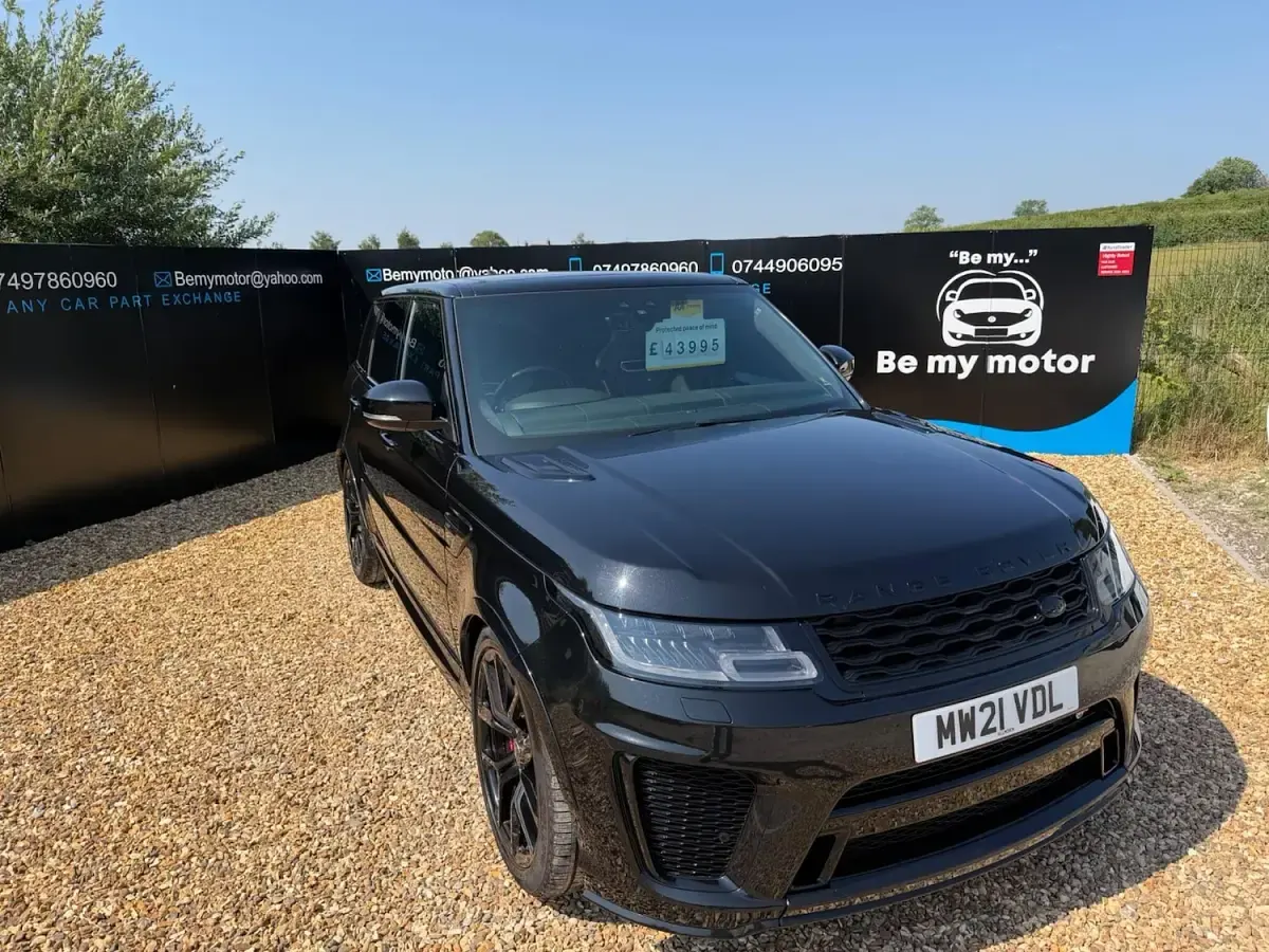 Used Land Rover Range Rover Sport SVR 2021 Black SUV