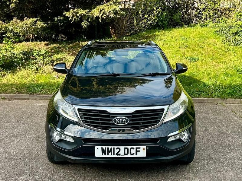 Begagnad Kia Sportage 2012 Svart SUV