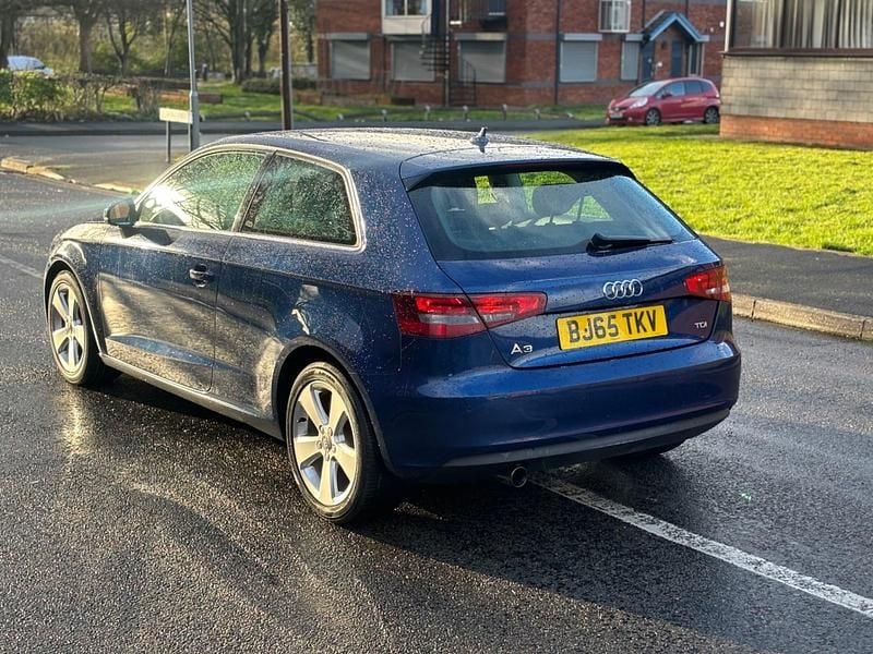 Used Audi A3 Sport 110 HP (80 kW) 2015 Blue Hatchback