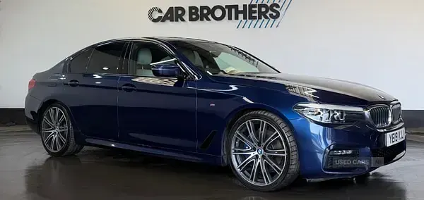 Used BMW 530 M Sport 2019 Blue Sedan