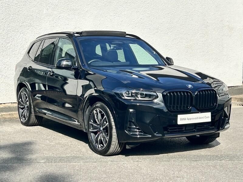Black Used 2024 BMW X3 M Sport SUV | £45,450 (A bit pricey) - Image 1/4