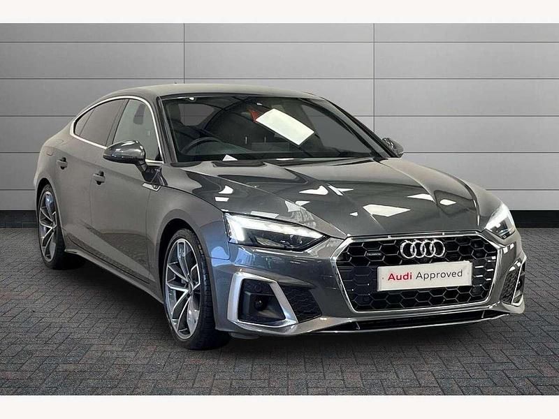 Grey Used 2023 Audi A5 Sportback S-Line Hatchback | £31,450 (A bit pricey) - Image 1/4