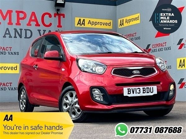 Red Used 2013 Kia Picanto City Hatchback | £5,695 (Fair price) - Image 1/1