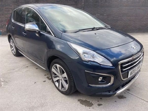 Blue Used 2015 Peugeot 3008 Allure SUV | £6,995 (Fair price) - Image 1/1