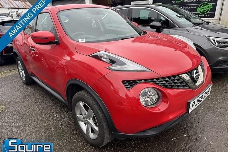 Used Nissan Juke Visia 94 HP (69 kW) 2018 Red SUV