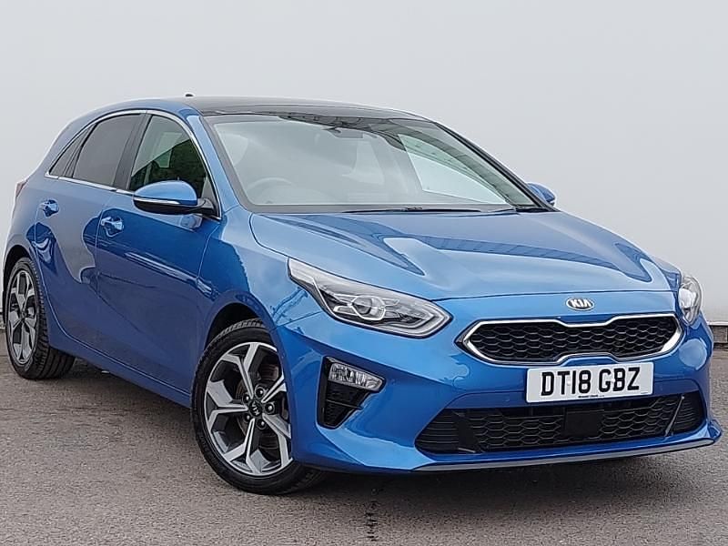 Used Kia Ceed First Edition 138 HP (101 kW) 2018 Blue Hatchback