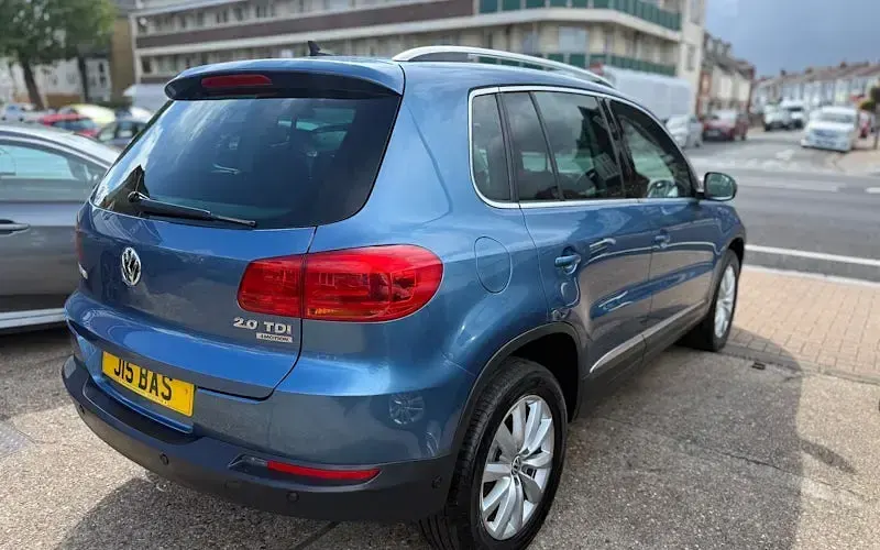 Used VW Tiguan Match 140 HP (102 kW) 2014 Blue SUV