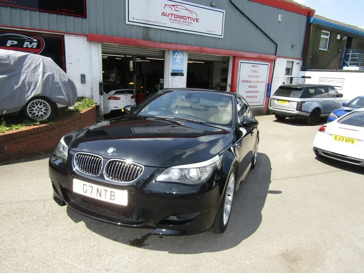 Used BMW M5 507 HP (372 kW) 2007 Black Sedan