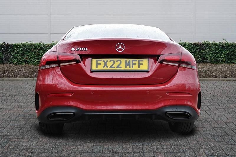 Used Mercedes A200 AMG Line Premium 2022 Red Sedan