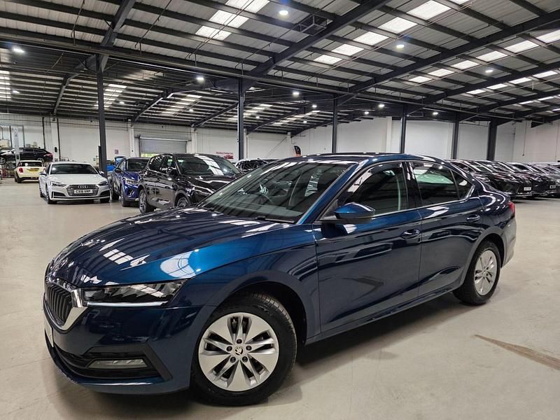 Blue Used 2022 Skoda Octavia SE Technology Hatchback | £17,330 (Fair price) - Image 1/4