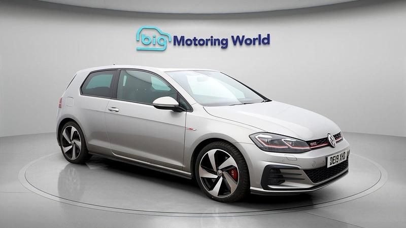Used VW Golf VII GTI 245 HP (180 kW) 2019 Silver Hatchback