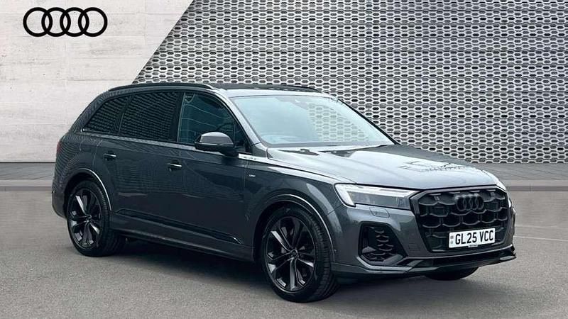 Grey Used 2025 Audi Q7 Black Edition SUV | £60,990 (Expensive) - Image 1/4