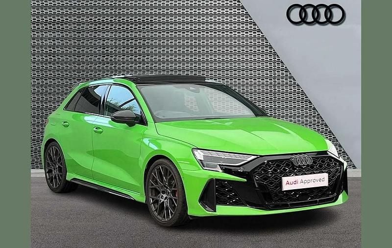 Used Audi RS3 Comfort 394 HP (289 kW) 2025 Green Sedan
