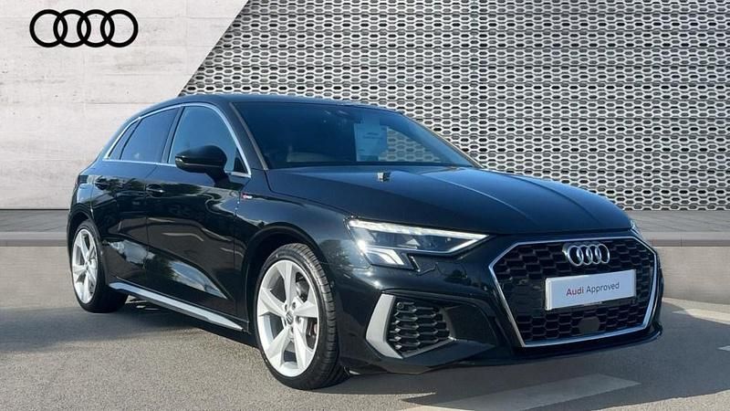 Black Used 2020 Audi A3 S-Line Hatchback | £20,813 (A bit pricey) - Image 1/4