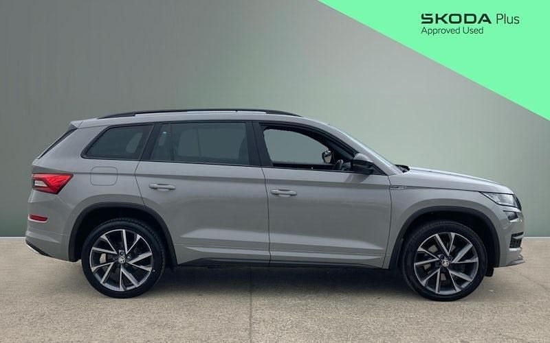 Used Skoda Kodiaq SportLine 150 HP (110 kW) 2021 Grey SUV