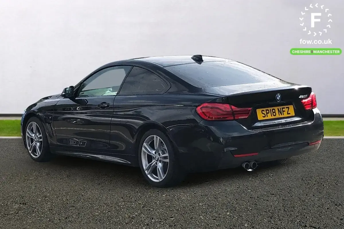 Used BMW 420 Coupé M Sport 184 HP (135 kW) 2018 Black Coupe