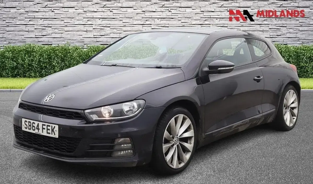 Used VW Scirocco GT 125 HP (91 kW) 2014 Black Coupe