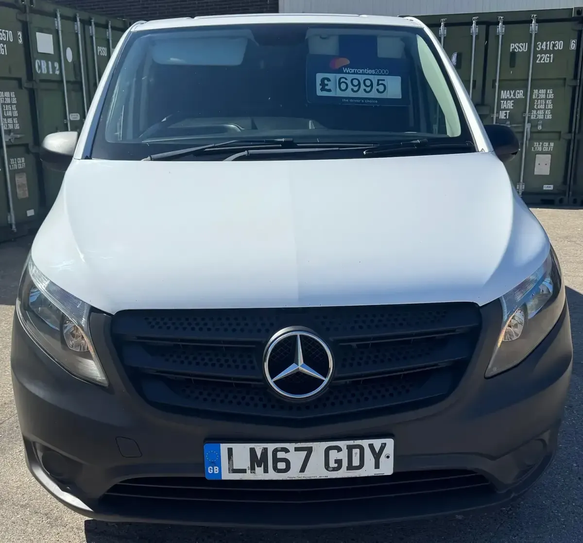Used Mercedes Vito 2018 White Van