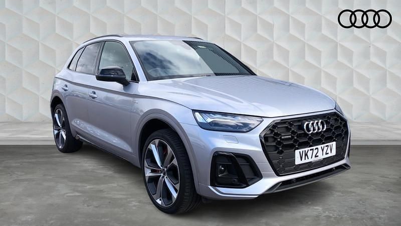 Silver Used 2022 Audi Q5 Comfort SUV | £35,450 (Fair price) - Image 1/4