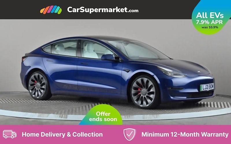 Used 2023 Tesla Model 3 Performance Sedan | £23,197 (A bit pricey) - Image 1/3