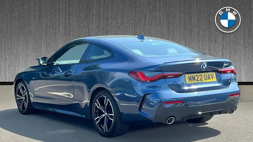 Used BMW 420 M Sport 181 HP (133 kW) 2022 Blue Coupe