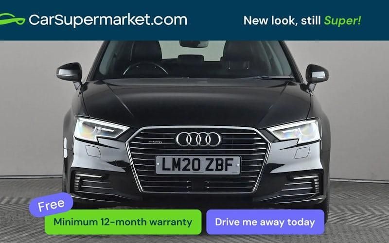 Used Audi A3 e-tron Comfort 204 HP (150 kW) 2020 Black Hatchback