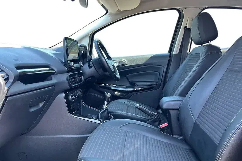 Used Ford Ecosport Titanium 125 HP (91 kW) 2019 Agate black SUV