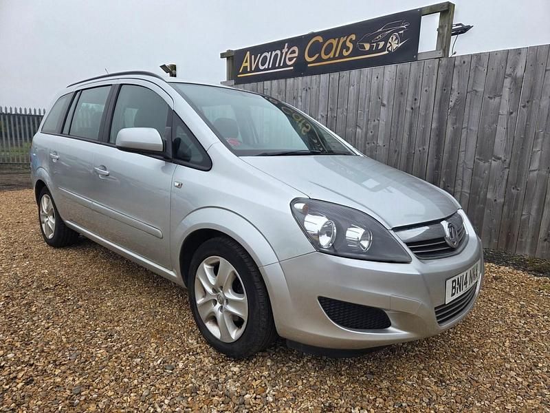 Silver Used 2014 Vauxhall Zafira MPV | £2,995 (Fair price) - Image 1/4