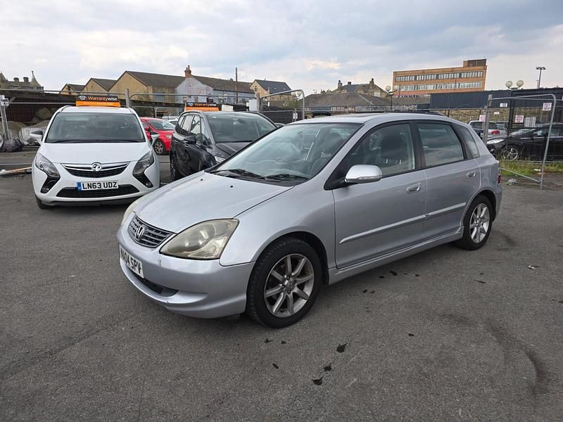 Silver Used 2004 Honda Civic Executive Hatchback | £1,490 (Fair price) - Image 1/4