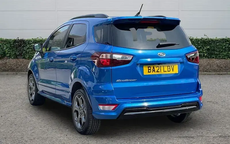 Used Ford Ecosport ST-Line 125 HP (91 kW) 2021 Blue SUV