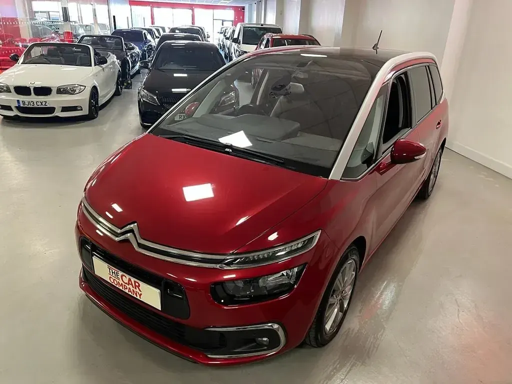 Used Citroën Grand C4 Picasso Flair 120 HP (88 kW) 2018 Red MPV