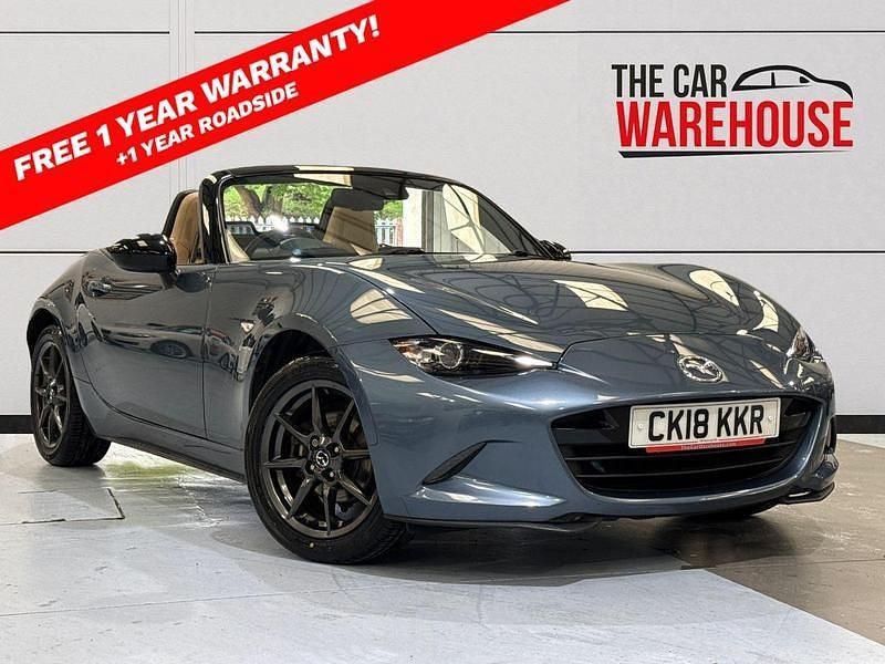 Used Mazda MX5 Inclusive 131 HP (96 kW) 2018 Blue Cabriolet