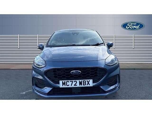 Used Ford Fiesta ST-Line 100 HP (73 kW) 2023 Blue Hatchback