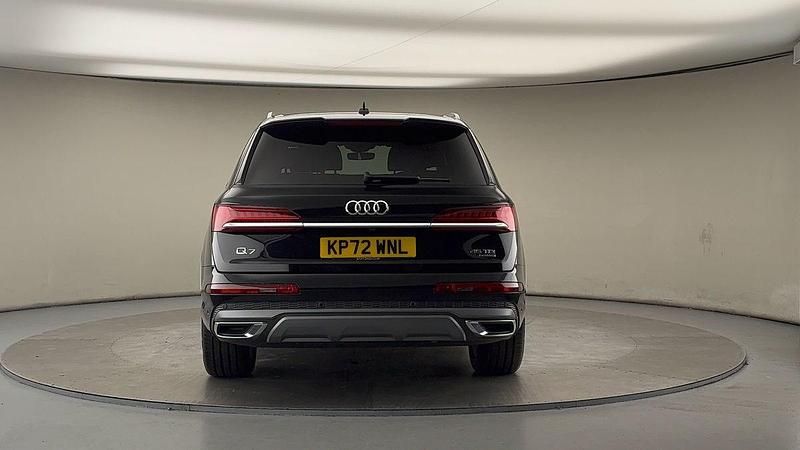 Used Audi Q7 S-Line 231 HP (169 kW) 2022 Mythos black metallic/mythos black metallic SUV