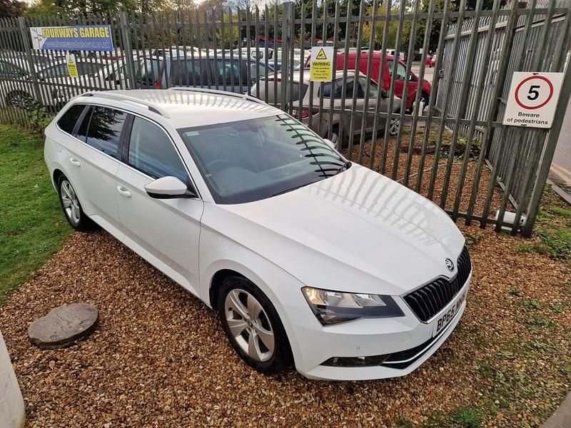 Used Skoda Superb Business Line 2016 White Estate