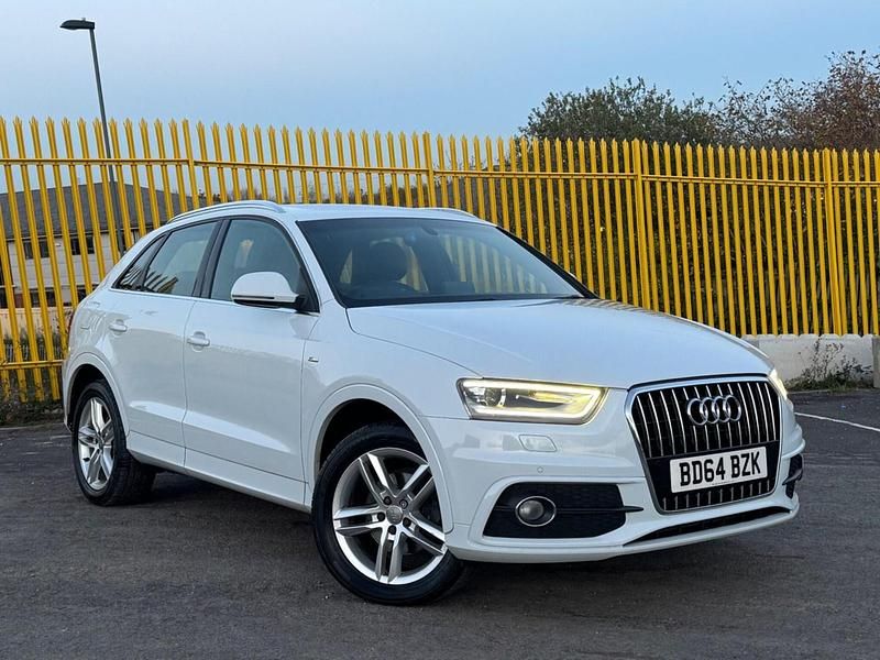 White Used 2014 Audi Q3 S-Line SUV | £8,494 (Good price) - Image 1/4