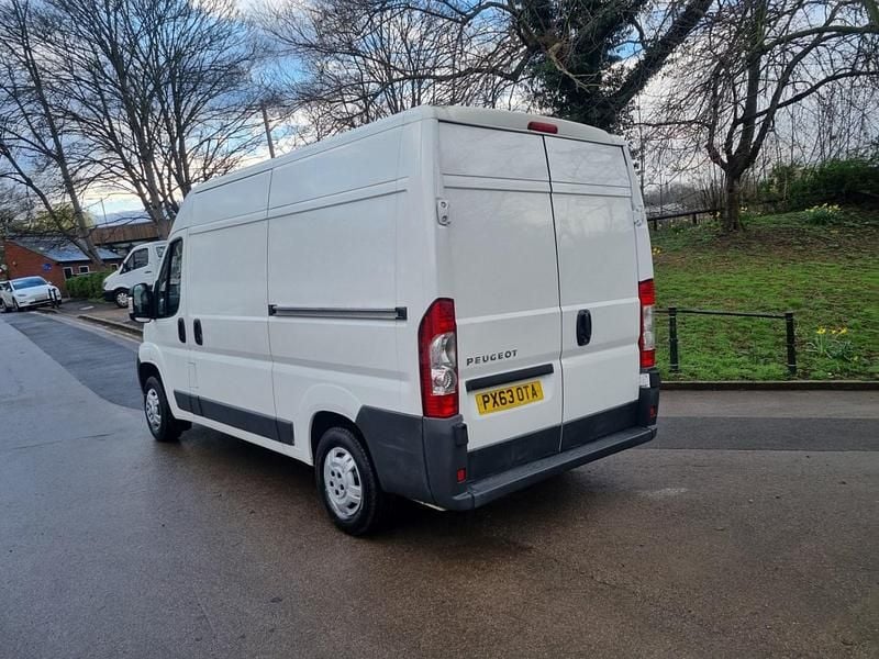 Used Peugeot Boxer 110 HP (80 kW) 2013 White Van